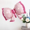 Bow balloon decoration, balloon party atmosphere setting, bow aluminum film balloon wholesale, cross-border Specification image